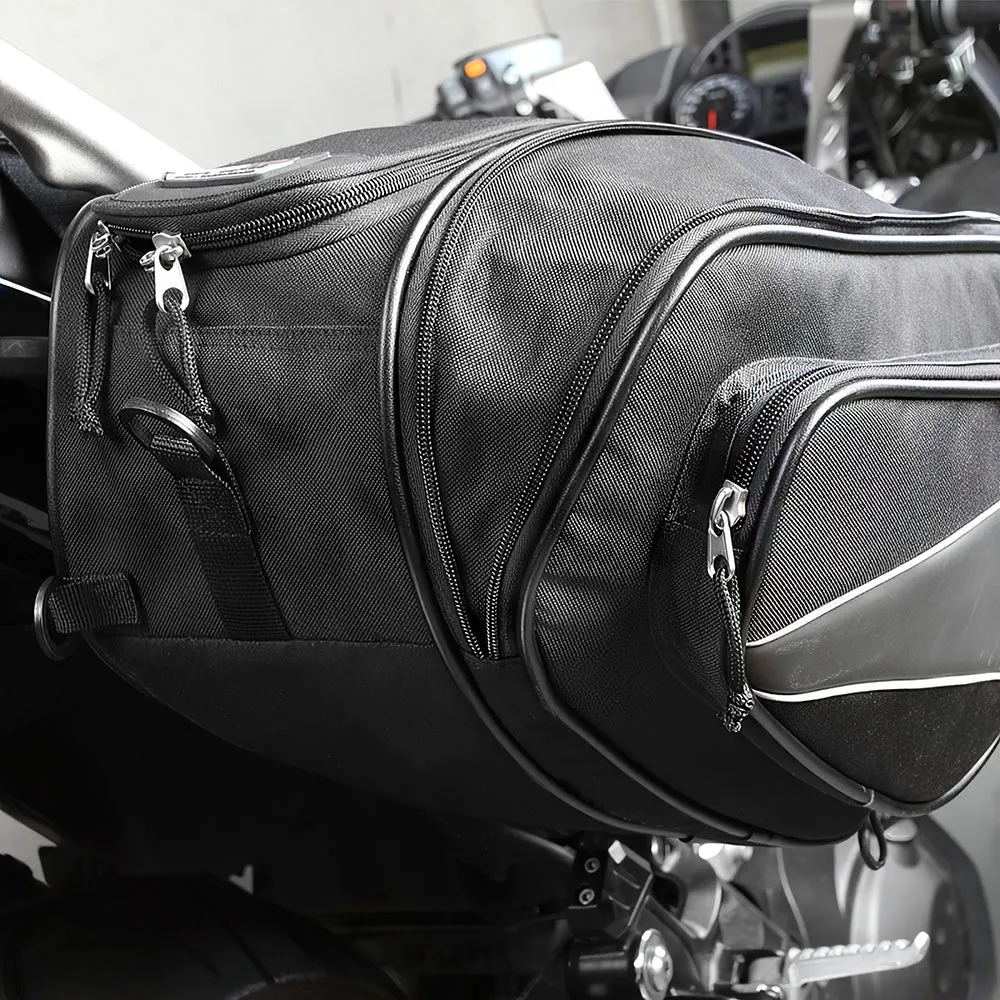 Motodry ZXS-1 Slant-Expandable Saddlebags