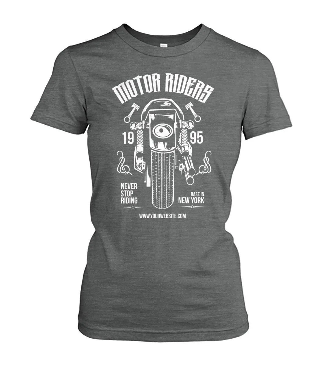 Motorcycle Riders Women's Crew Tee