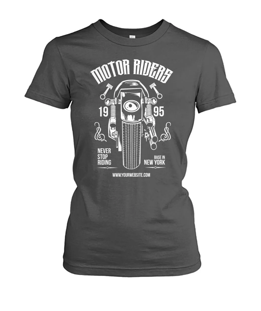 Motorcycle Riders Women's Crew Tee