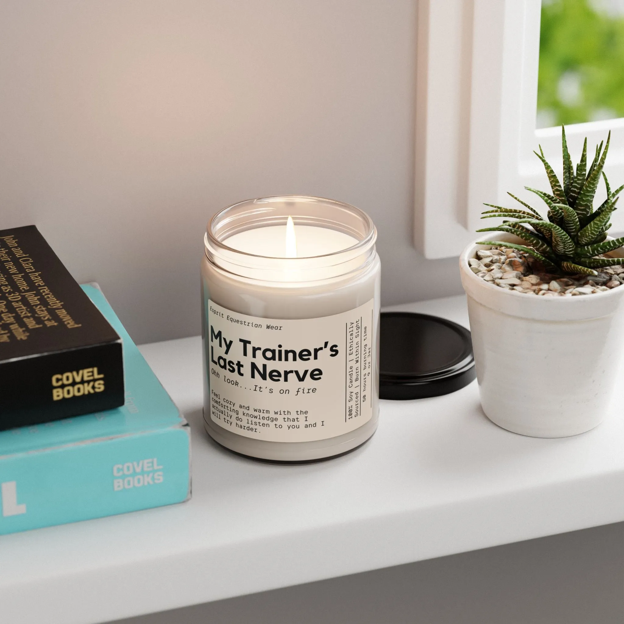My Trainer's Last Nerve - Scented Candle, 9oz