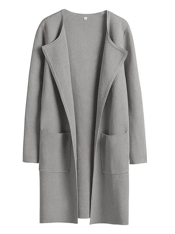 New Style Lapel Top Coat