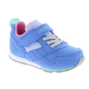 NEW TSUKIHOSHI kid's racer sneakers in blue/pink