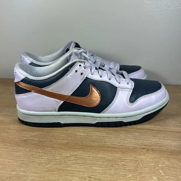 Nike Dink Low SE Copper Swoosh Size 4Y Kids Sneakers