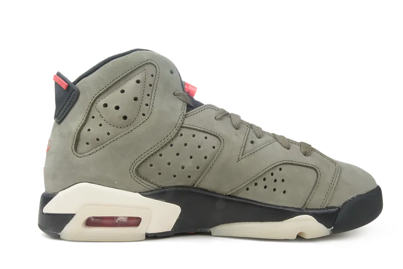 nike Jordan 6 Retro x Travis Scott GS (CN1085-200) Youth Size 4Y-7Y