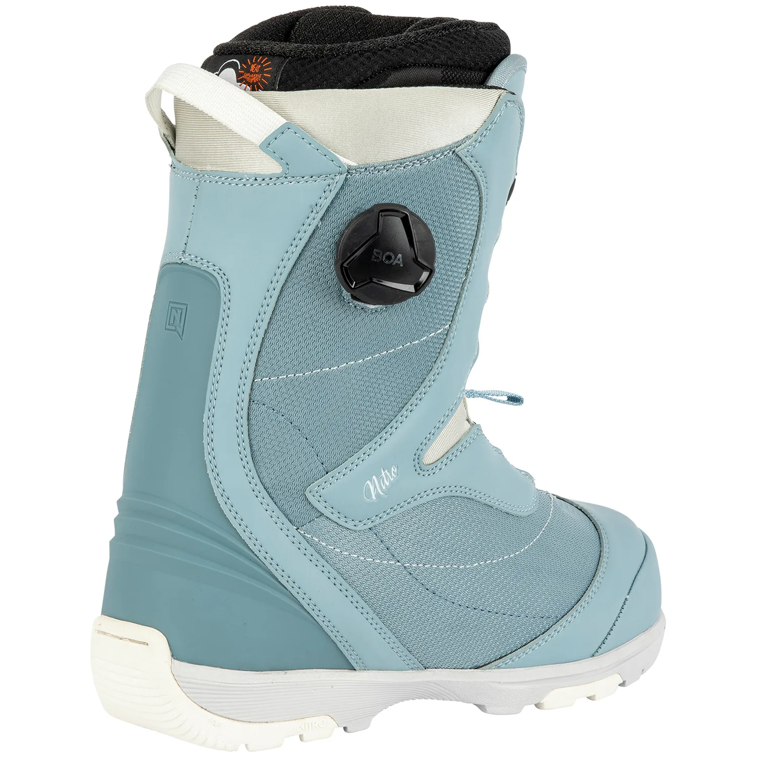 Nitro Cypress Dual Boa Womens Snowboard Boots Blue Grey