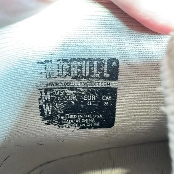 NoBull - Mid Top Suede Lifting Sneakers Sz 9.5