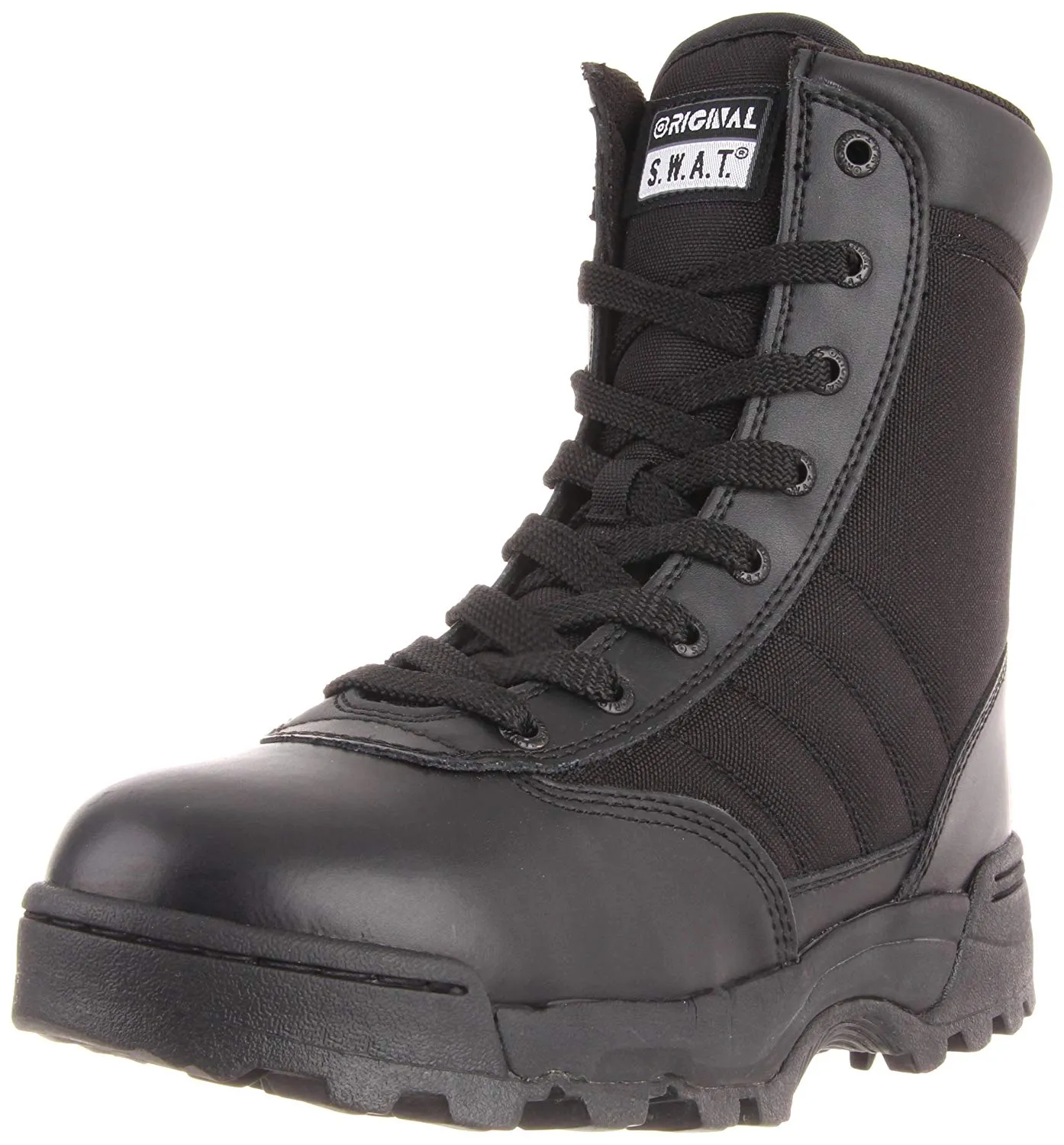 ORIGINAL SWAT - CLASSIC 9" SAFETY - SIDE-ZIP (MEN - 6-13) BOOTS BLACK