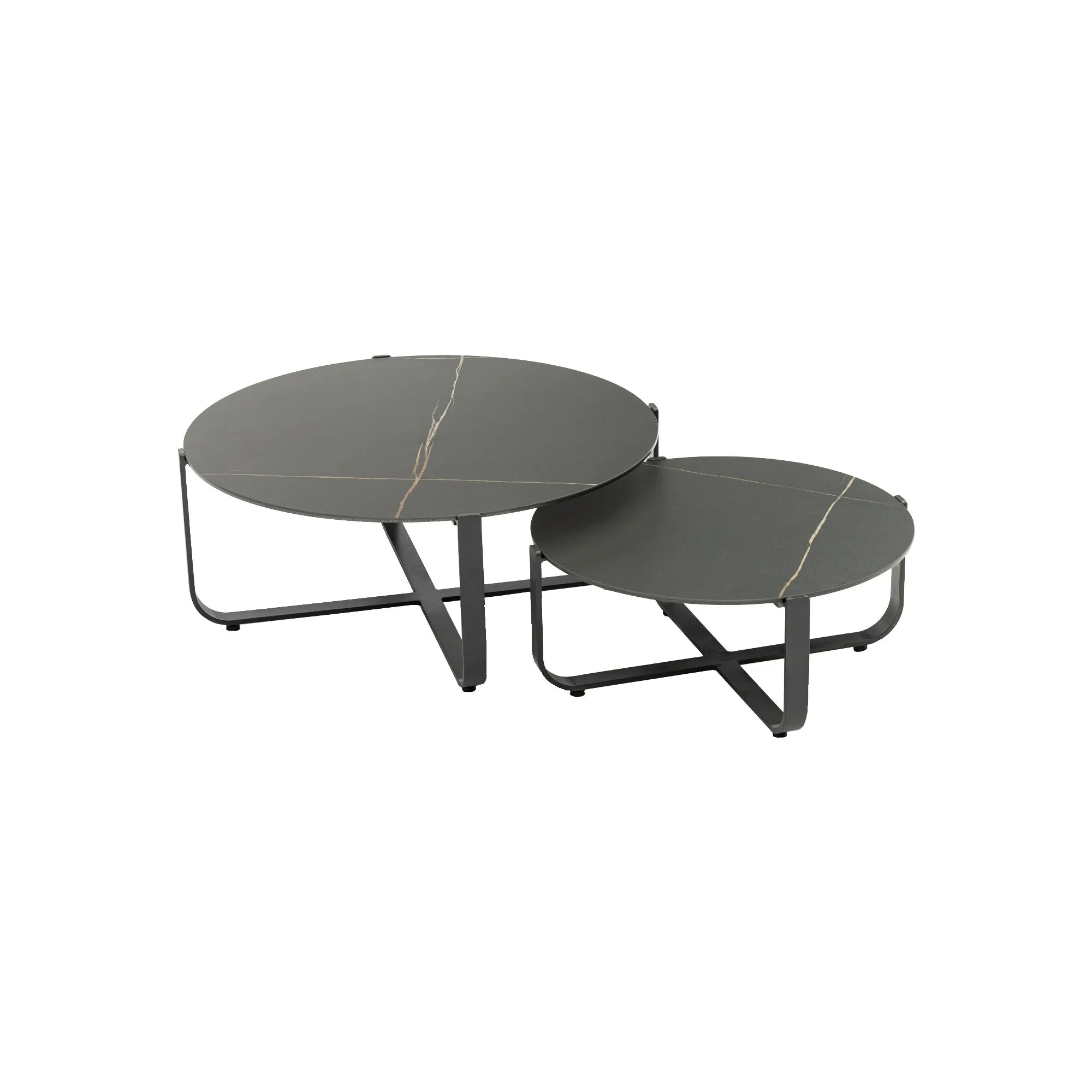 Otama Outdoor Large Coffee Table - Charcoal