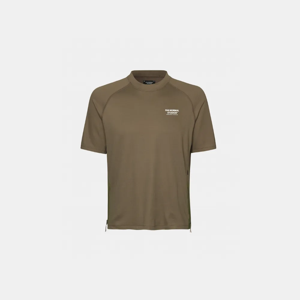 Pas Normal Studios Escapism Technical T-shirt - Earth