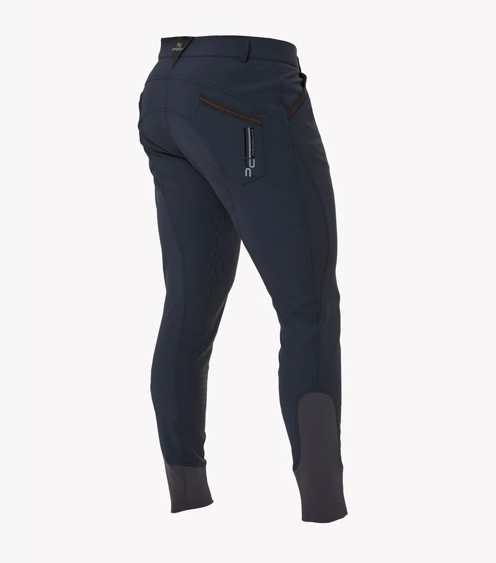 PEI Barusso Men's Gel Knee Breeches - Navy