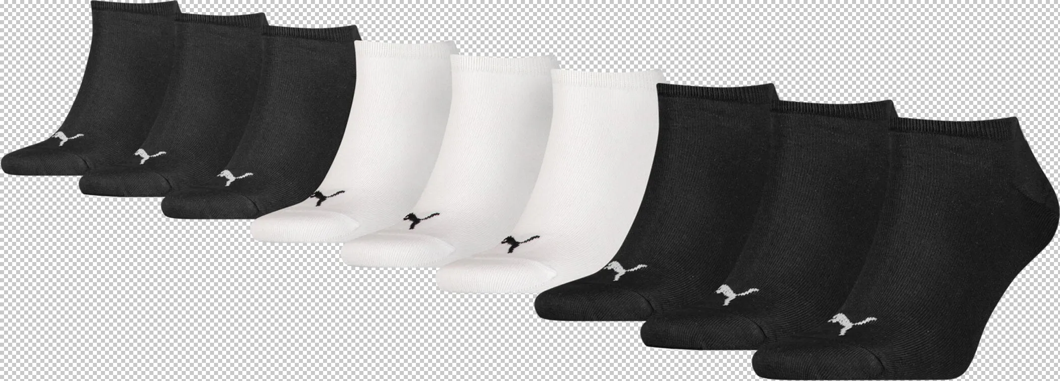 Plain Sneaker - Trainer Socken 3er-Pack