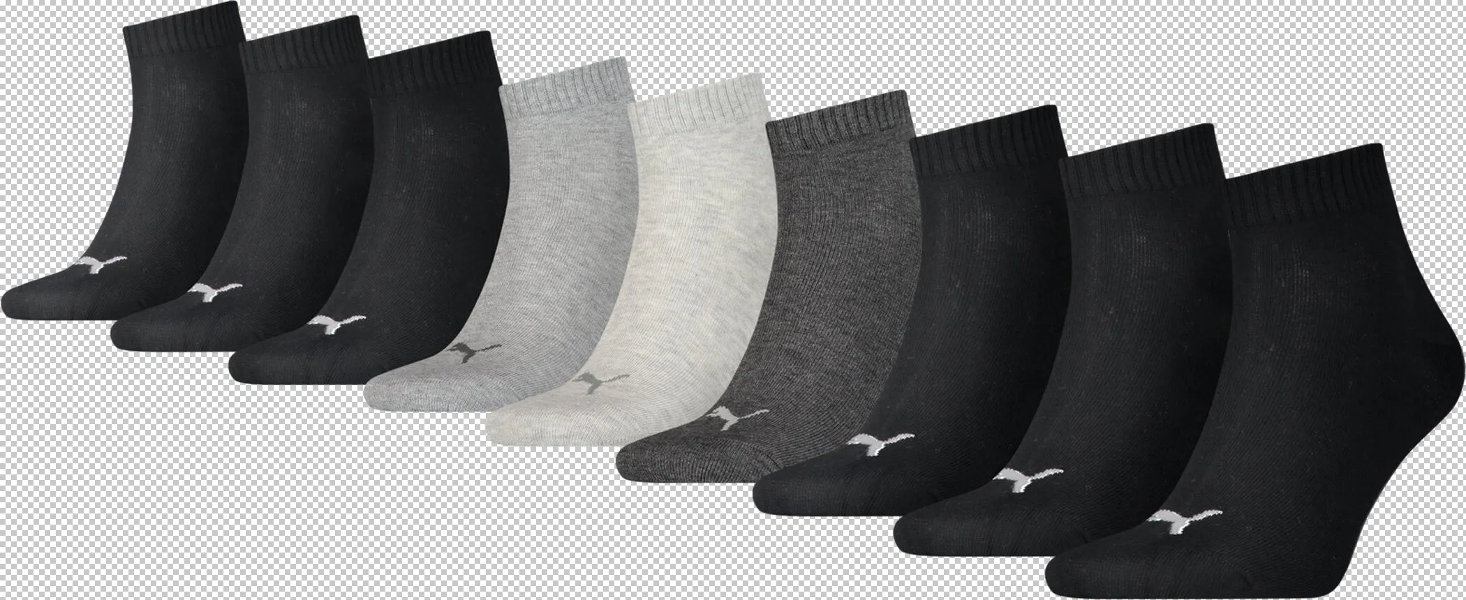 Plain Sneaker - Trainer Socken 3er-Pack