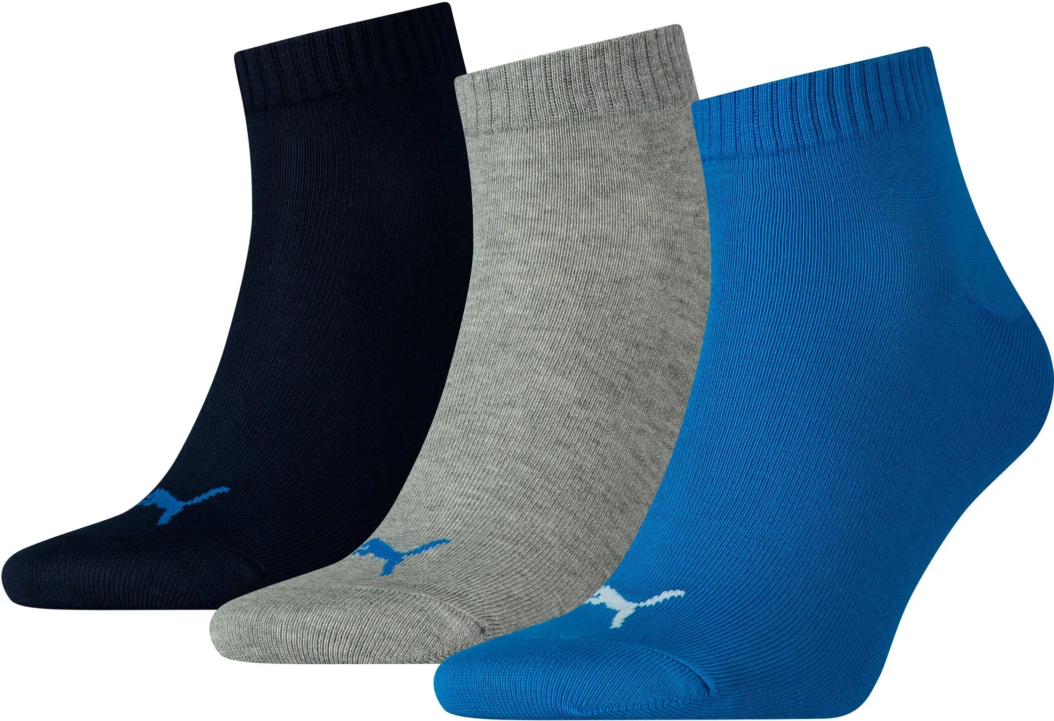 Plain Sneaker - Trainer Socken 3er-Pack