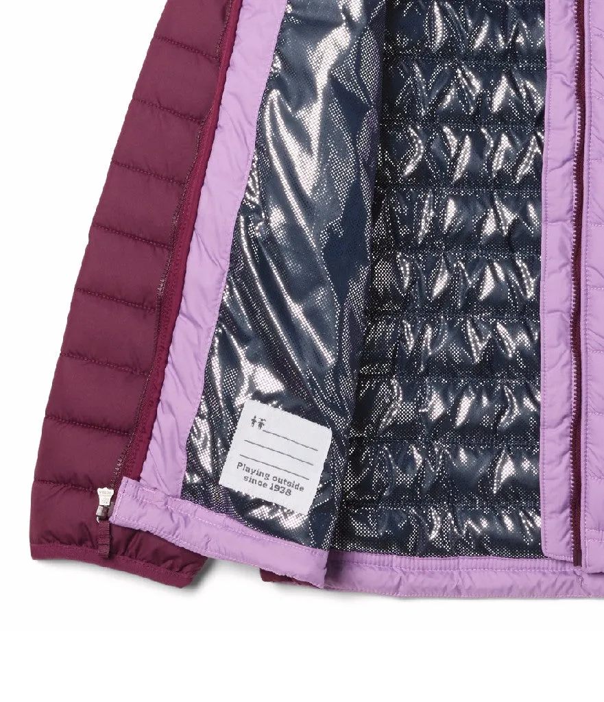 POWDER LITE GIRLS HOODED JACKET (AGES 4-10)