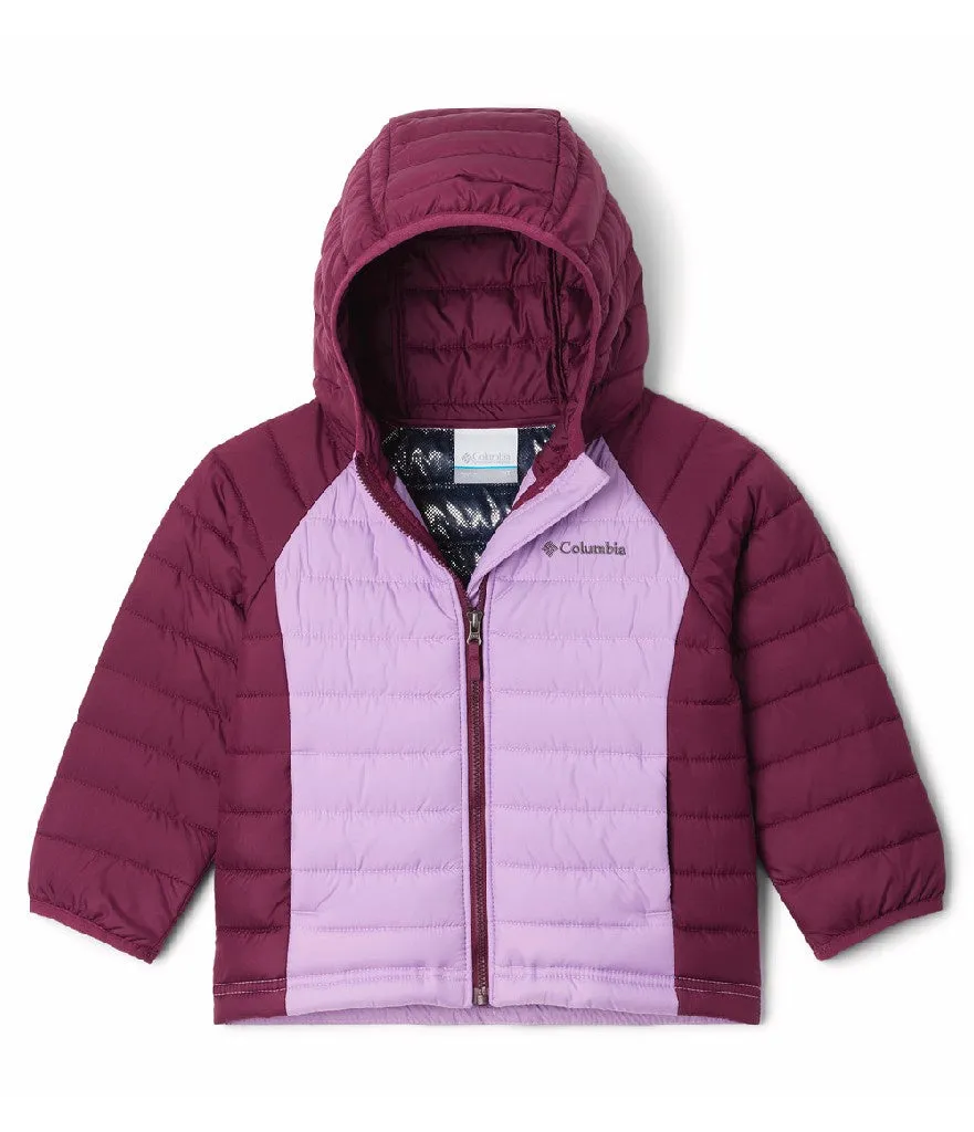 POWDER LITE GIRLS HOODED JACKET (AGES 4-10)