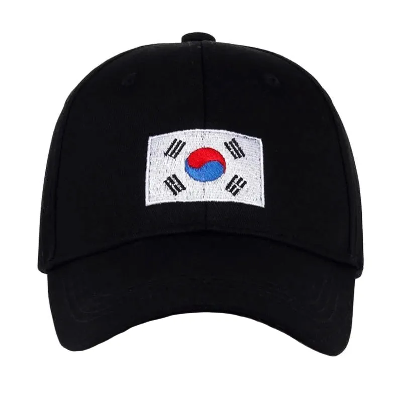 "KOREA" Casquette Streetwear Noir - URB1™