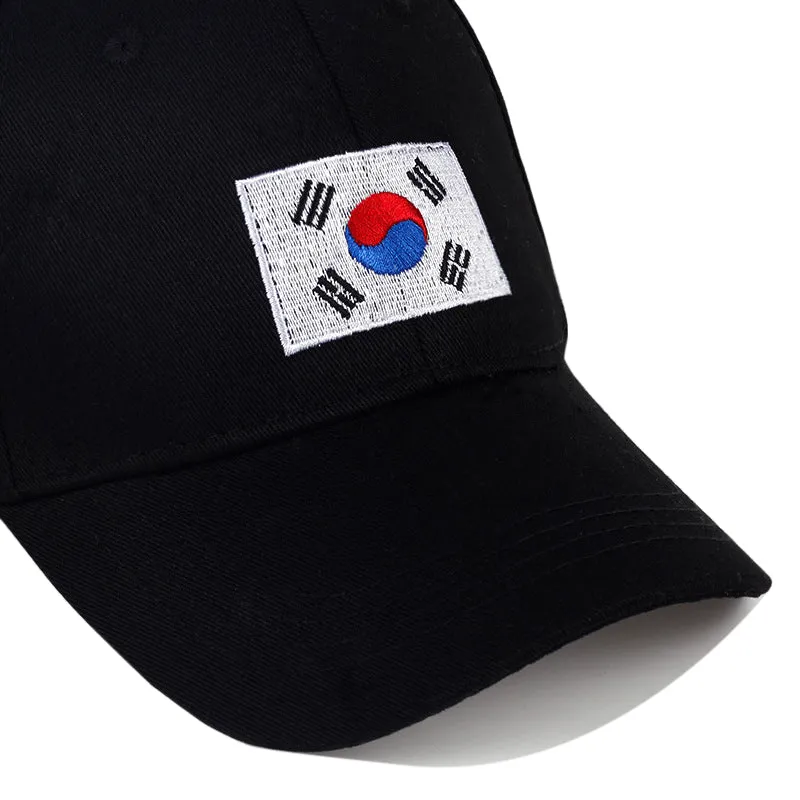 "KOREA" Casquette Streetwear Noir - URB1™