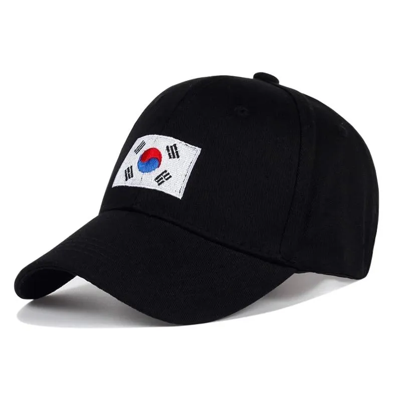 "KOREA" Casquette Streetwear Noir - URB1™