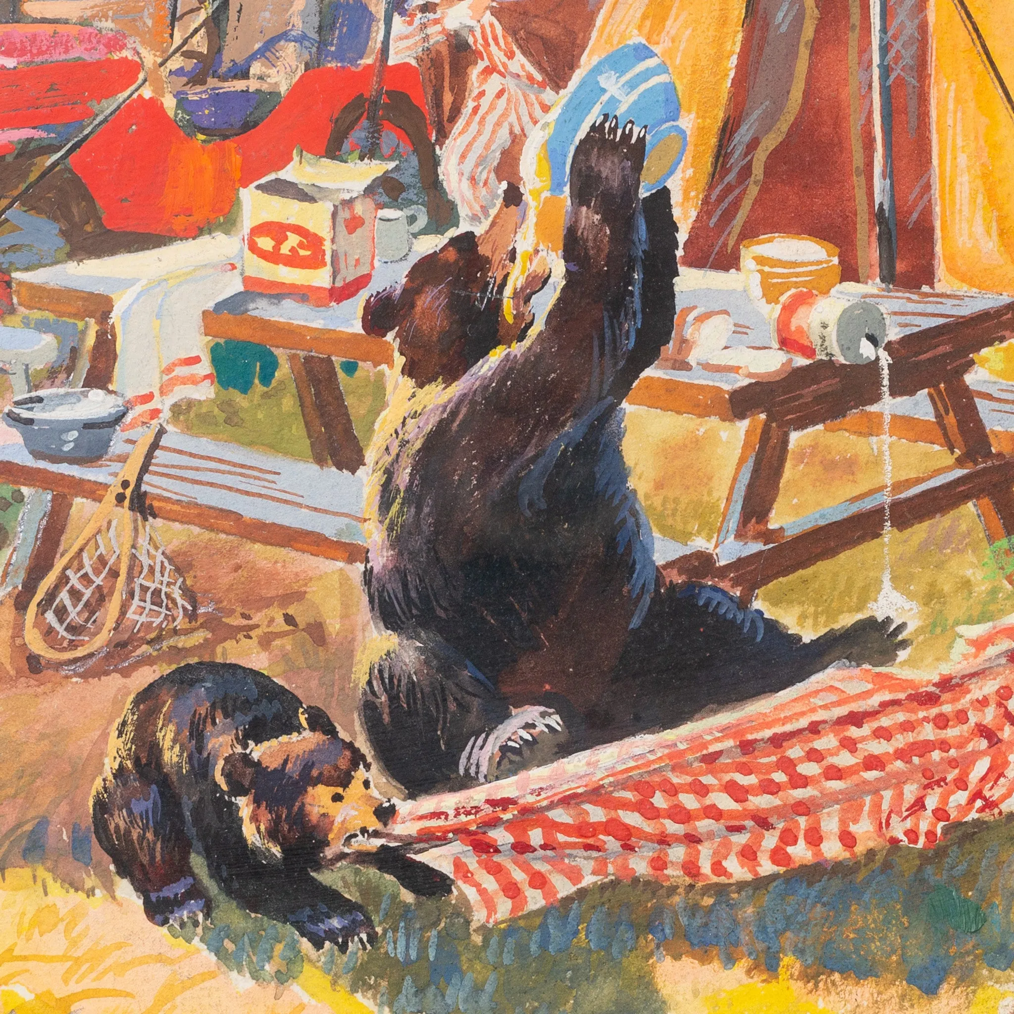 "Tug of War" by Walter M. Baumhofer
