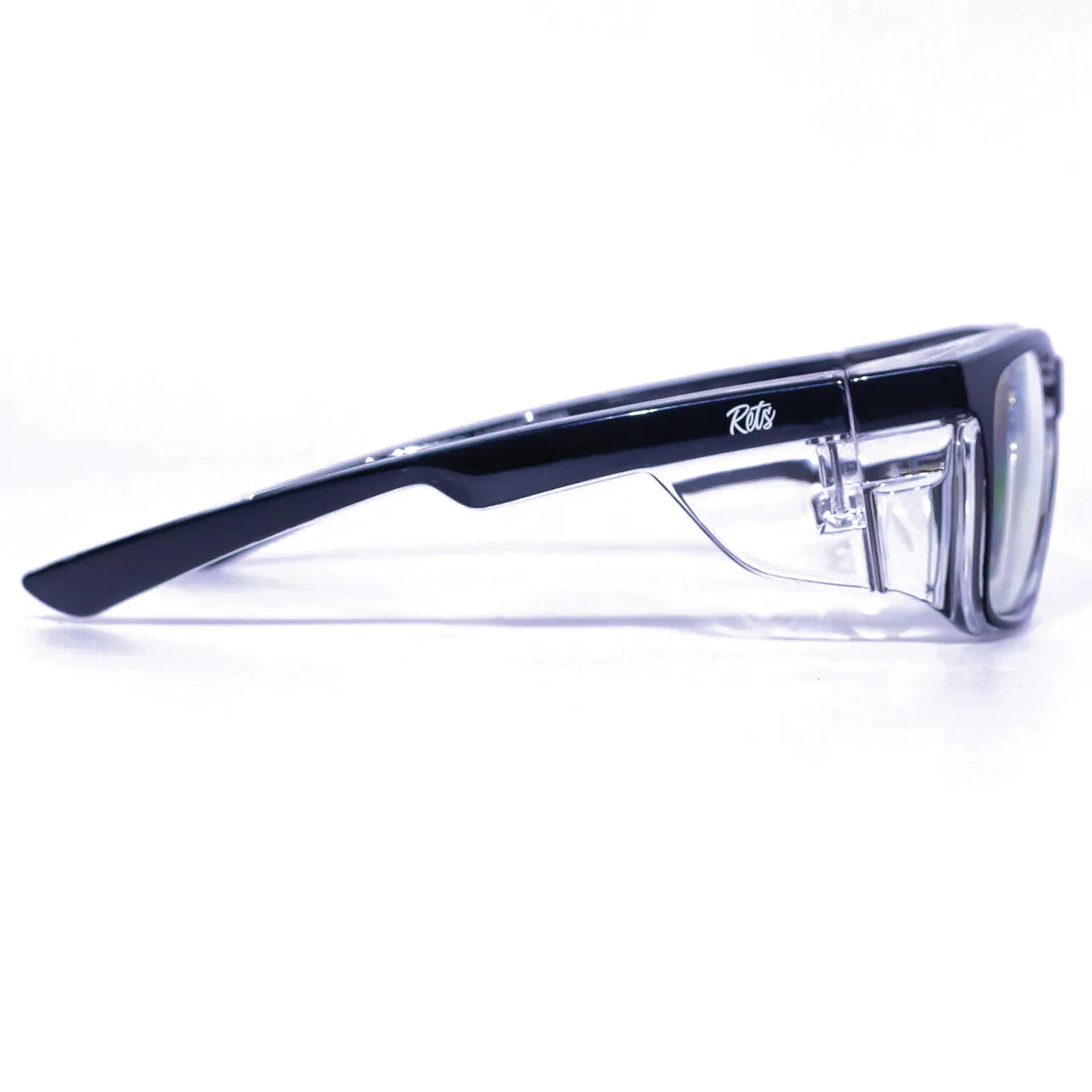 Rets - Remy Z87.1  Motorcycle Riding Glasses - Black