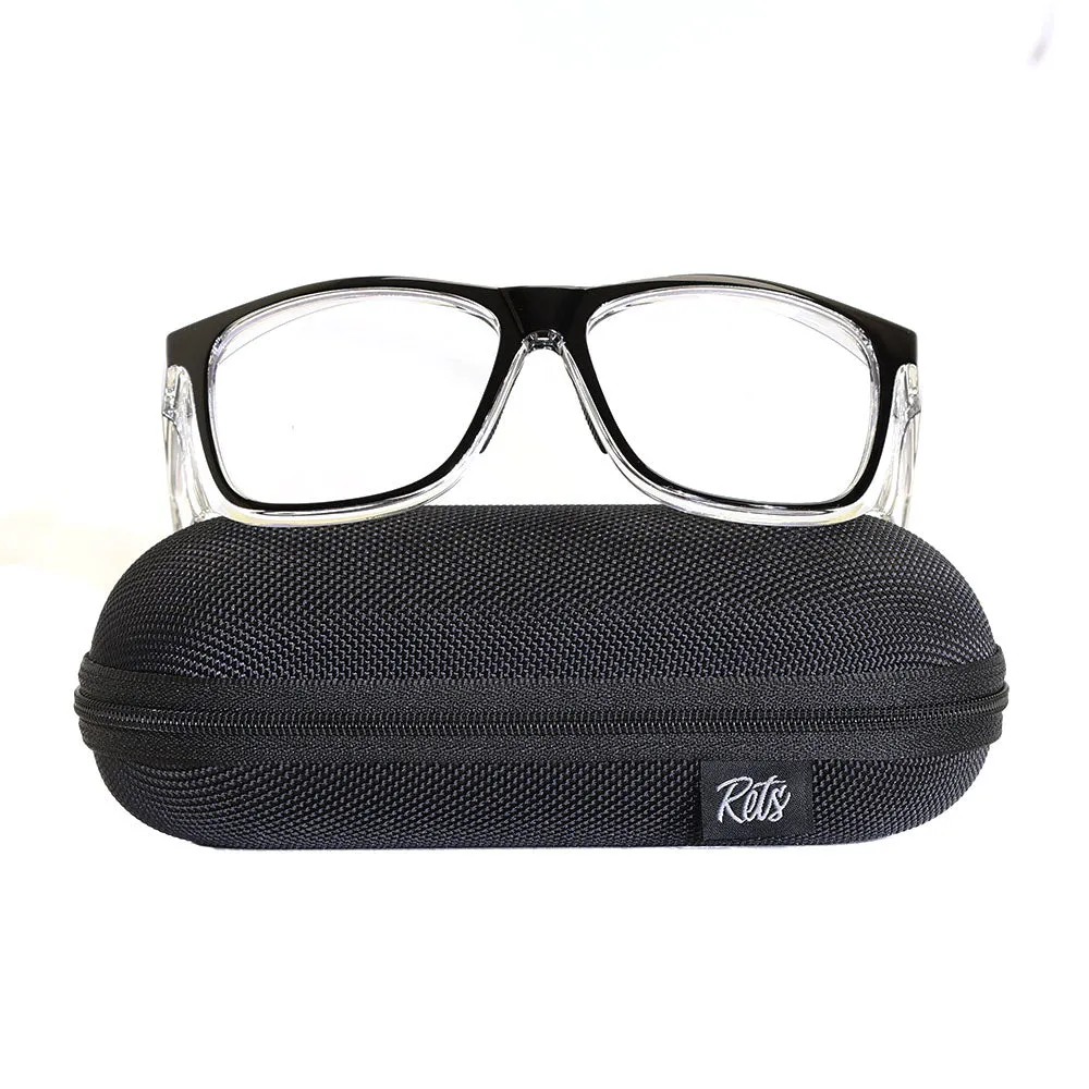 Rets - Remy Z87.1  Motorcycle Riding Glasses - Black