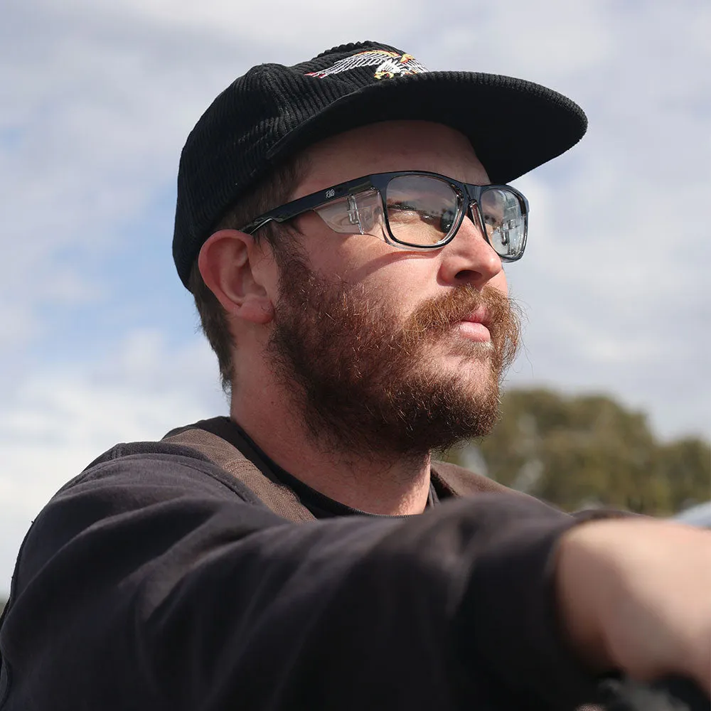 Rets - Remy Z87.1  Motorcycle Riding Glasses - Black