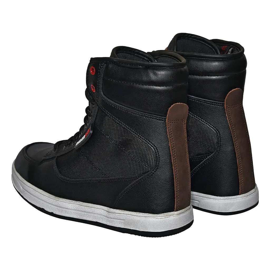 RIDERACT® Men’s Motorcycle Boots Air Black Sneakers Boots