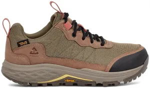 'Ridgeview' women's waterproof walking sneaker - Green mix