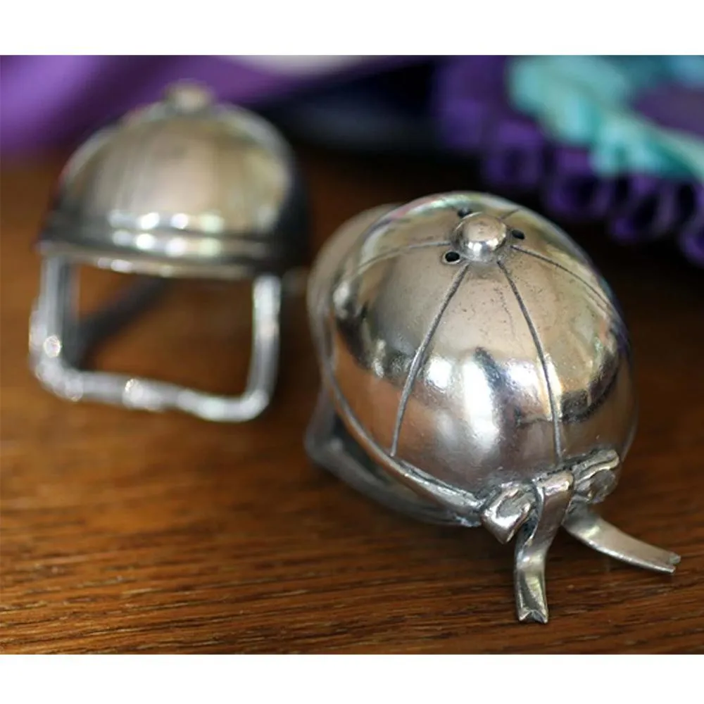 Riding Helmet Salt & Pepper Shakers