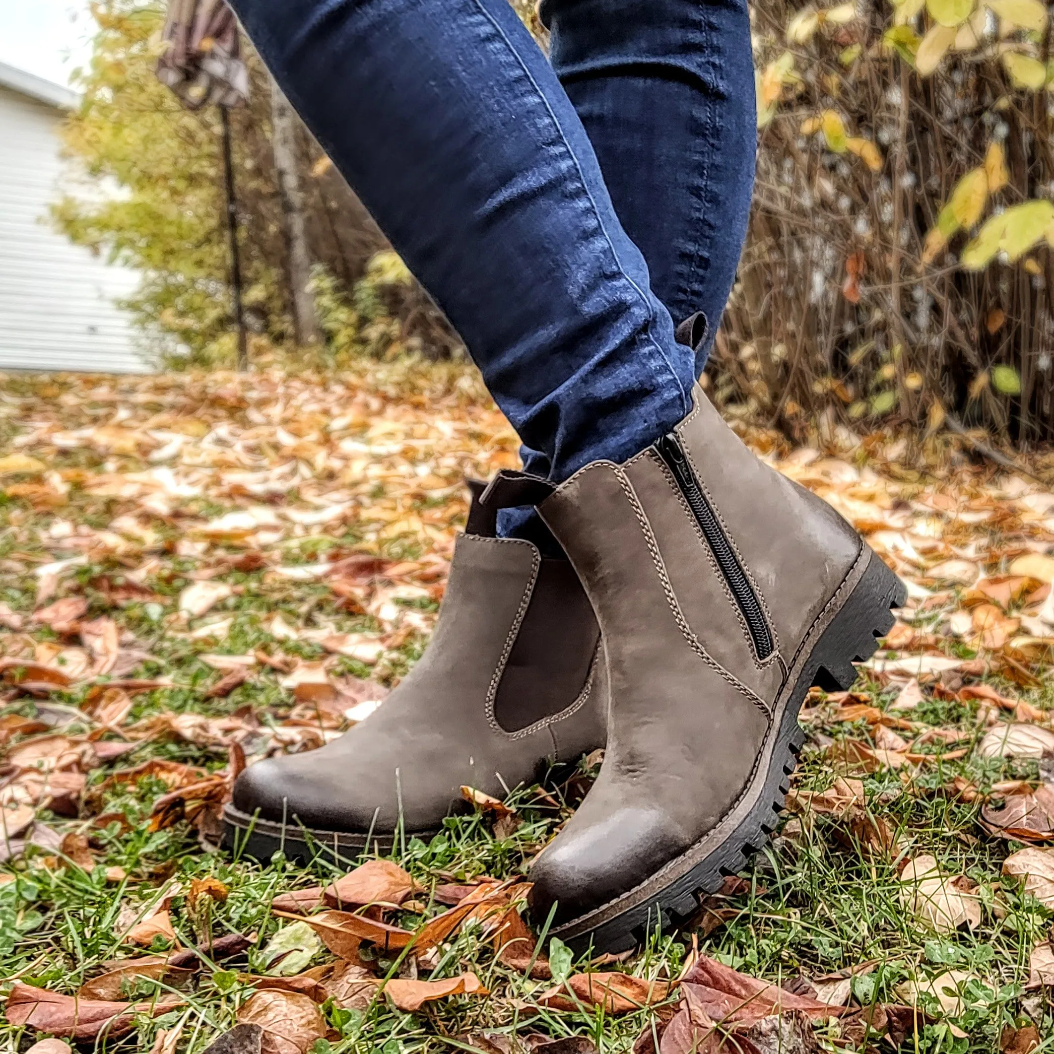 Rieker 78578-25 - Grey/Brown