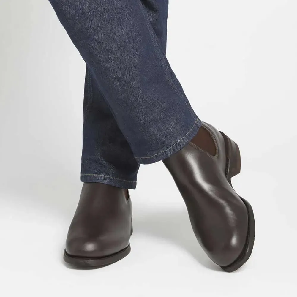RM WILLIAMS Comfort Turnout Boots - Men's - Chestnut