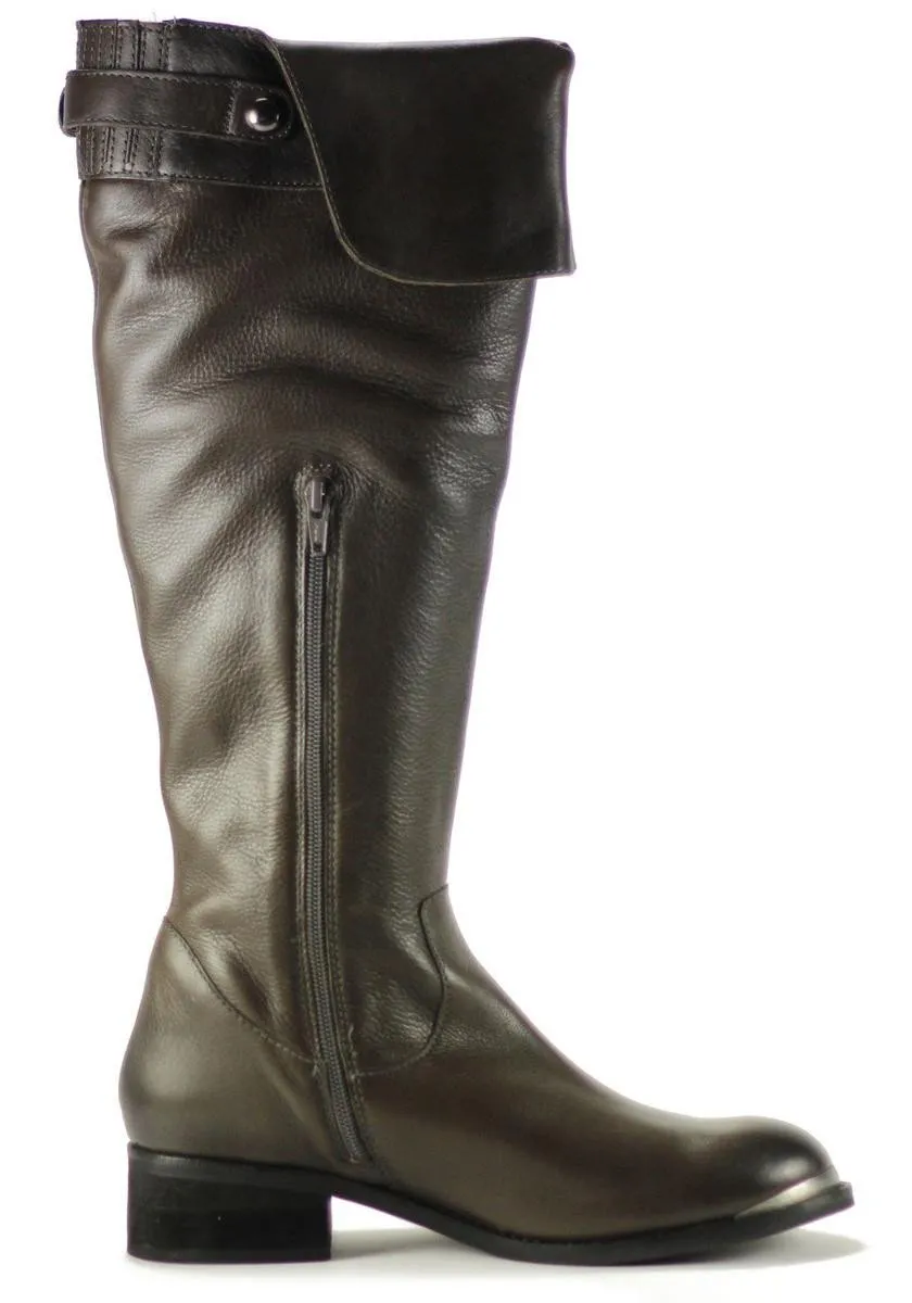 Seychelles for Women: All In Stride Grey Thigh High Boots