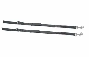 Shires Aviemore Leather And Elastic Side Reins