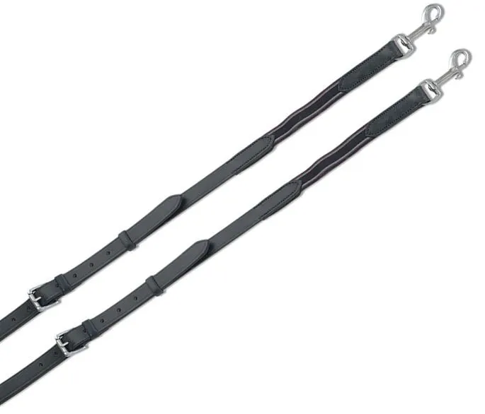 Shires Aviemore Leather And Elastic Side Reins