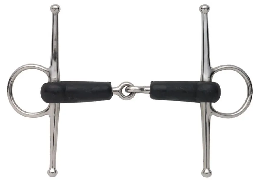 Shires Soft Rubber Covered Full Cheek Snaffle