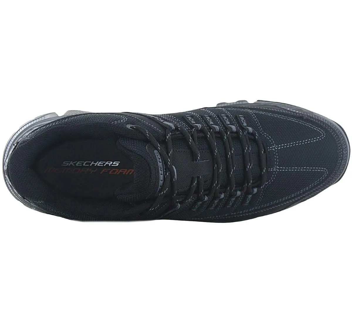 Skechers Summits AT - Upper Draft - Herren Outdoor Schuhe Sneakers Schwarz 237620-BKCC
