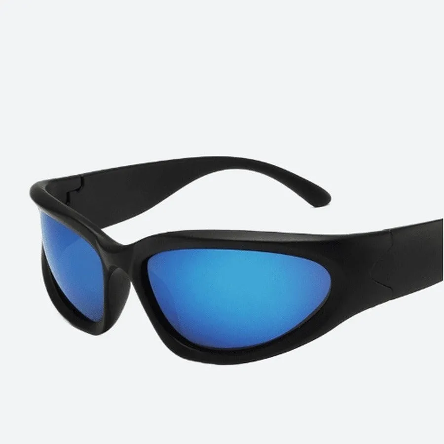Sleek Plastic TAC Oval Sunglasses