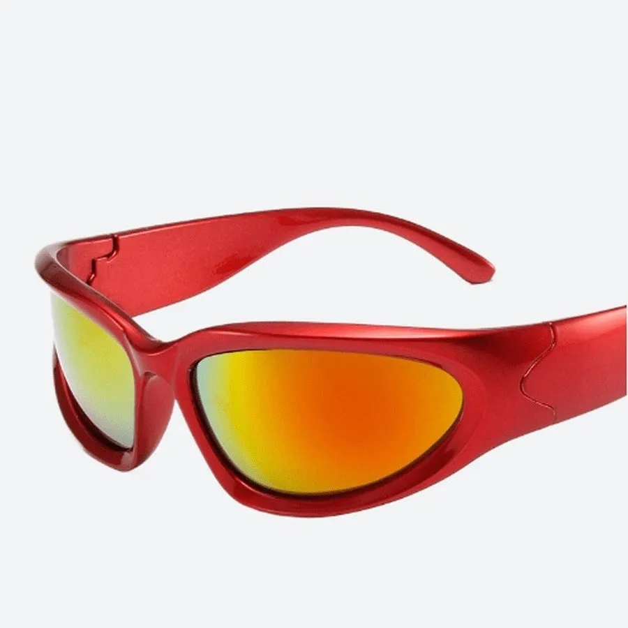 Sleek Plastic TAC Oval Sunglasses