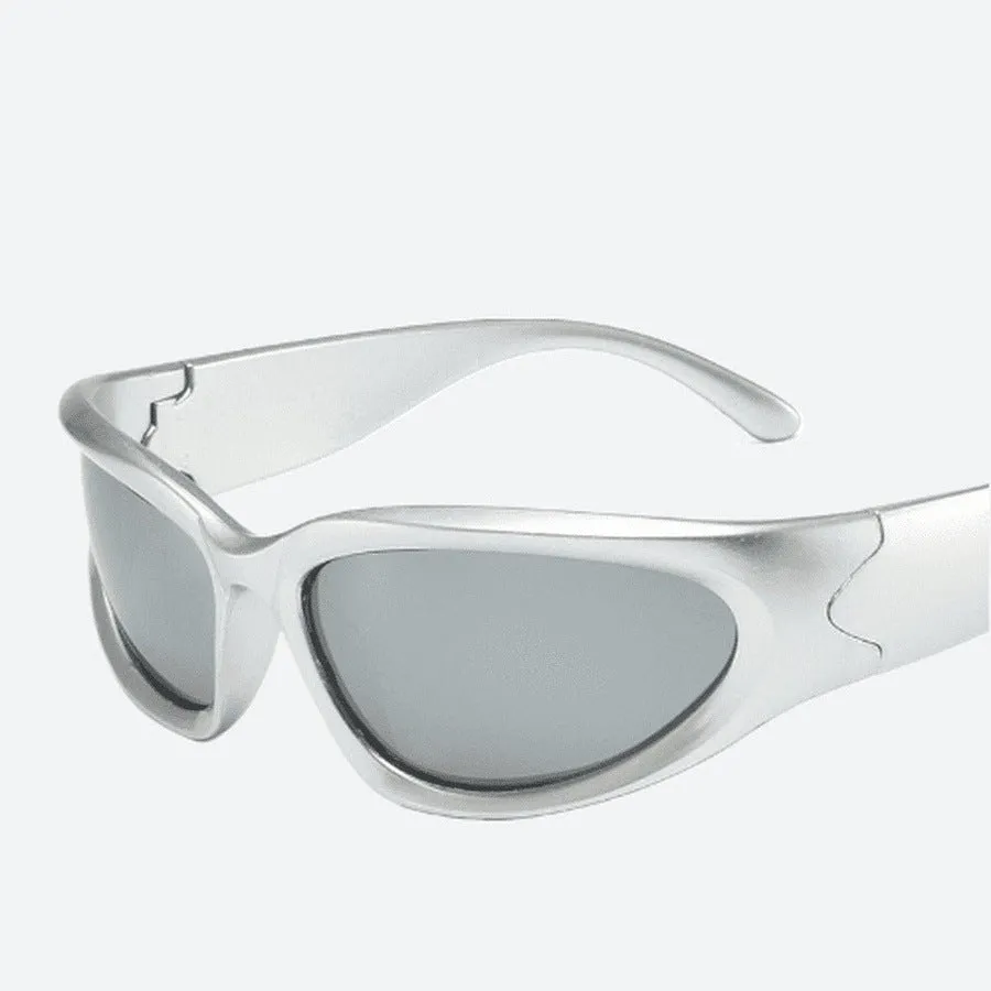 Sleek Plastic TAC Oval Sunglasses