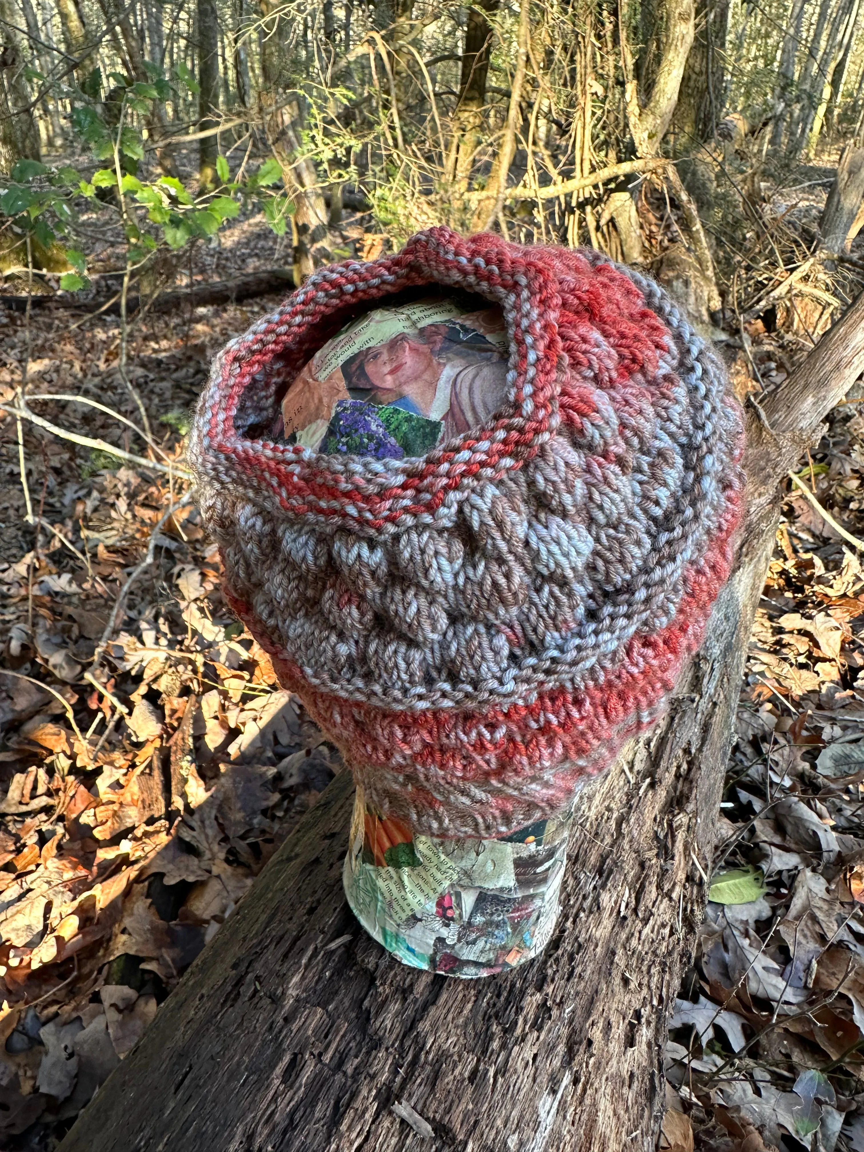 Soft, Super Wash Wool Bauble Hat, open for bun or ponytail FREE SHIPPING
