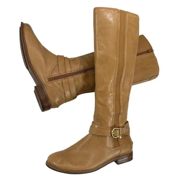 Sperry Top-Siders Leather Zip-up Riding Boots