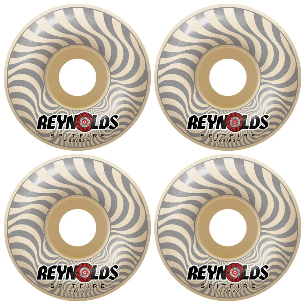 Spitfire Andrew Reynolds Soft Sliders Formula Four Classic 93du Wheels 52mm