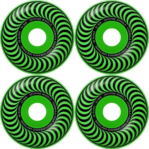 Spitfire Formula Four Classics Neon Green 99du Wheels 52mm