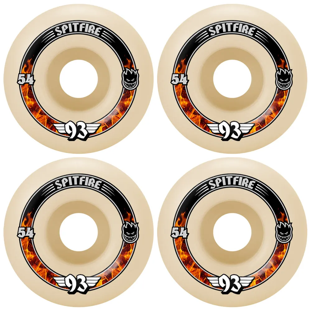 Spitfire Soft Sliders Formula Four Radials 93du Wheels 54mm