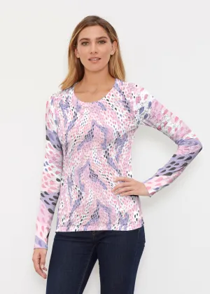 Spring Rain (14268) ~ Thermal Long Sleeve Crew Shirt