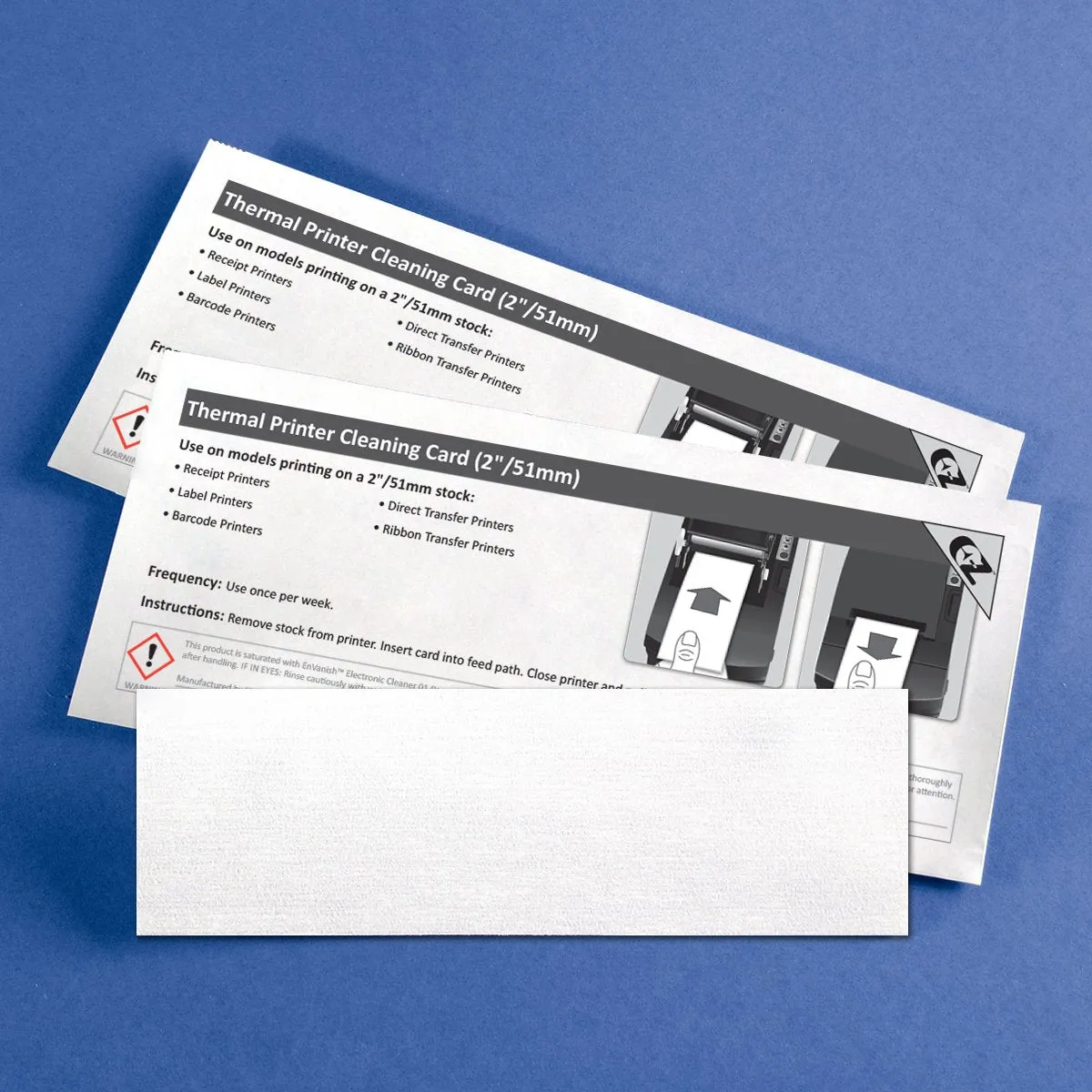Thermal Printer Cleaning Card
