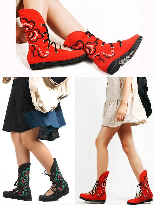 Tibetan odval boots