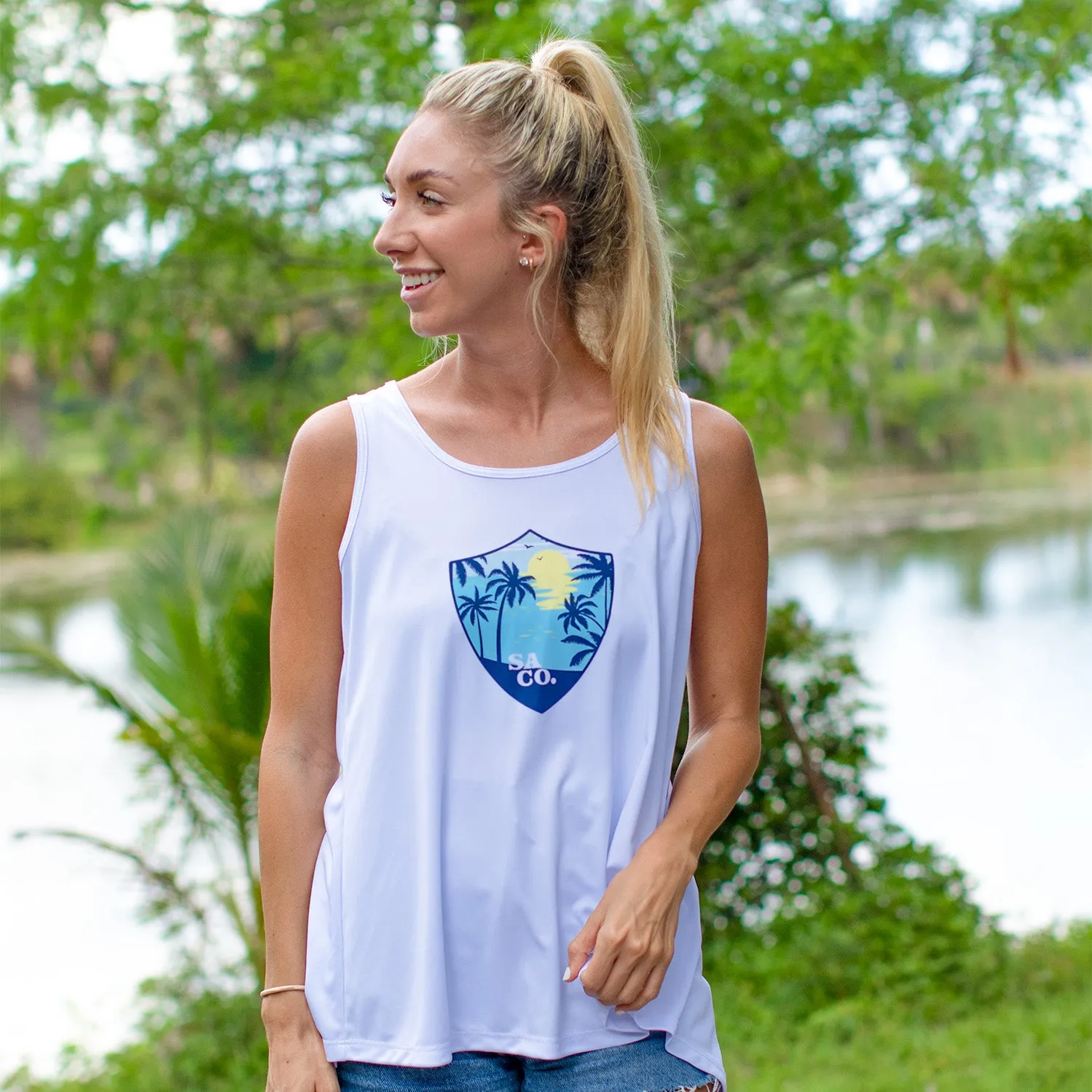 Tie Tank | White | Trip Seeker