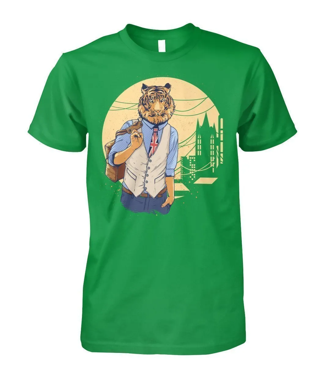Tiger Unisex Cotton Tee