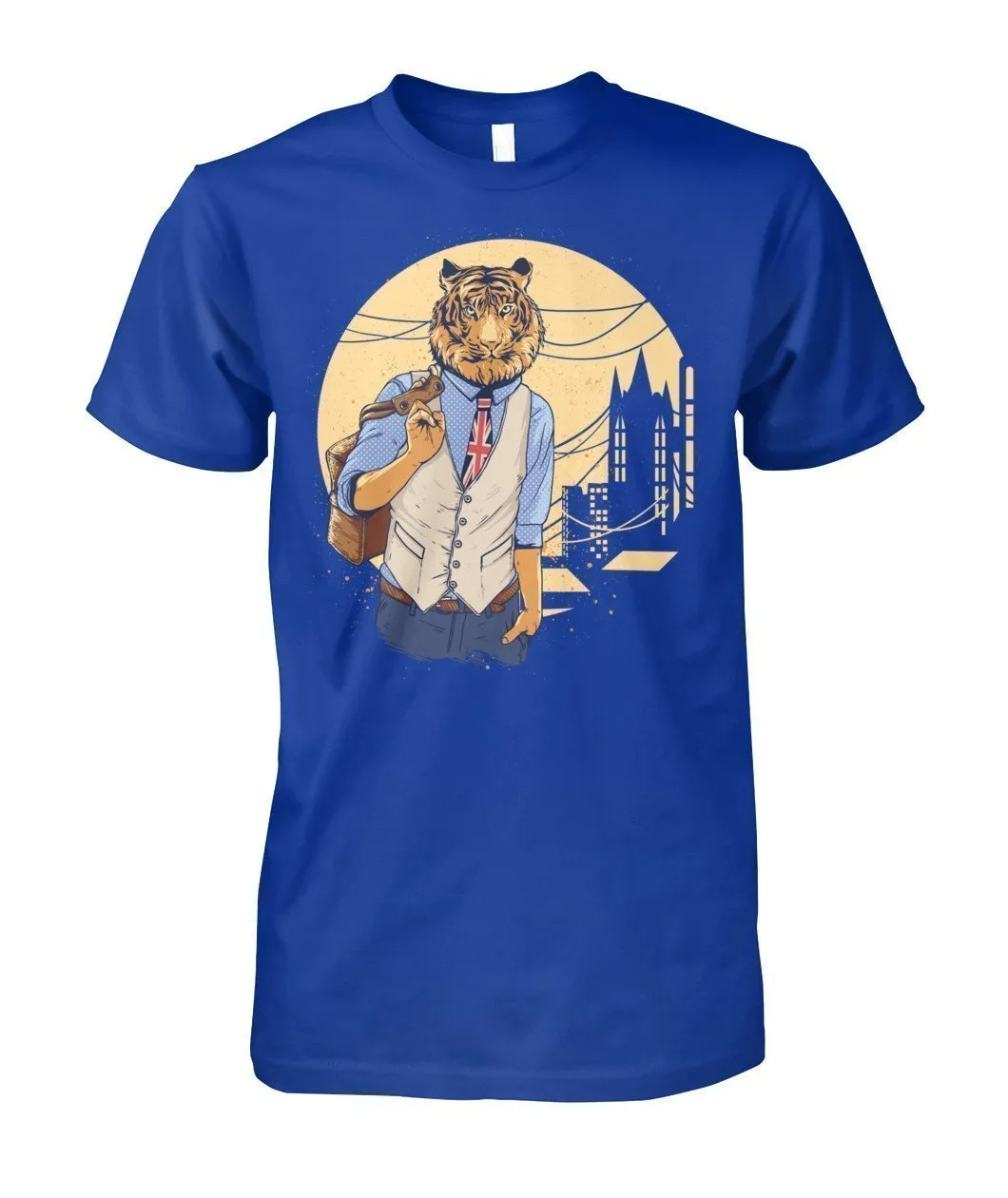Tiger Unisex Cotton Tee